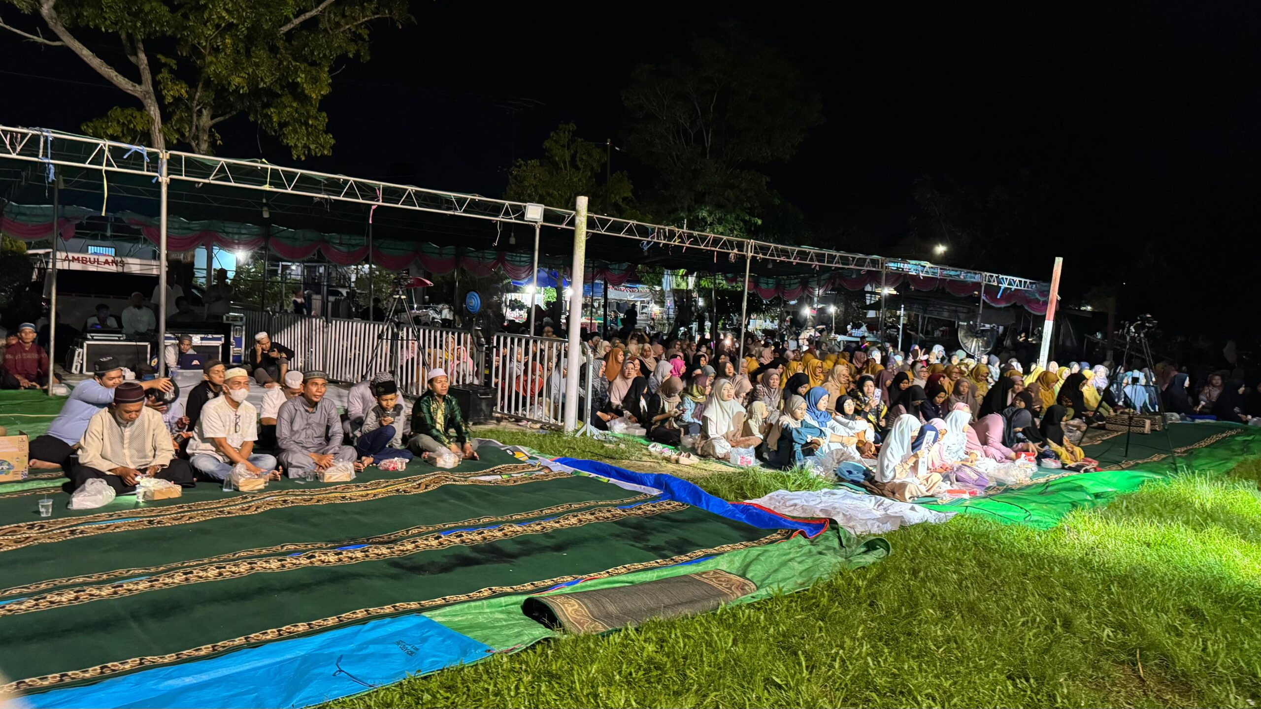 Jamaah Khidmat Mengikuti Acara Ariesco Bershalawat (28/07/2025)